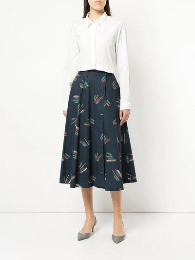 Shop Gabriela Hearst Floral Print Skirt
