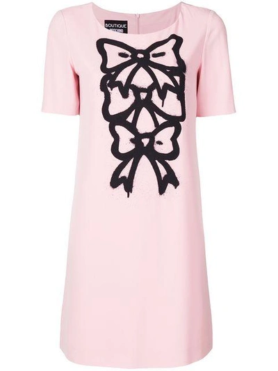 Shop Boutique Moschino Printed T-shirt Dress
