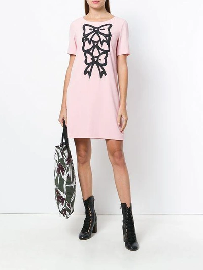 Shop Boutique Moschino Printed T-shirt Dress