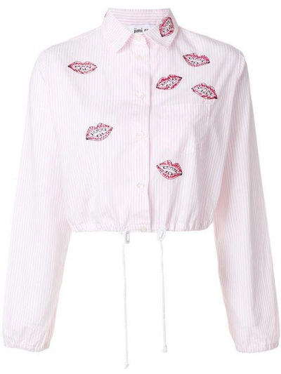 Shop Jimi Roos Kiss Shirt In White