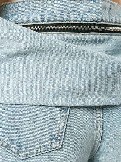 Shop Alexander Wang T Knot Detail Jeans