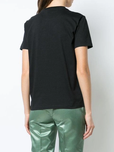 Shop Coach Studded Collar Design Shortsleeved T-shirt