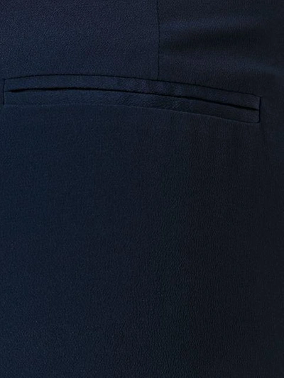 Shop N°21 Cropped Trousers In Blue