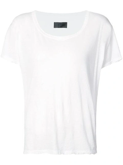 Shop Rta Dawn Distressed T-shirt - White