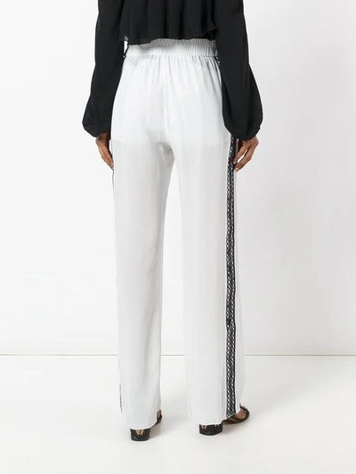 Shop Antonia Zander Daimahose Trousers In White