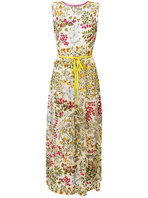 red valentino maxi dress