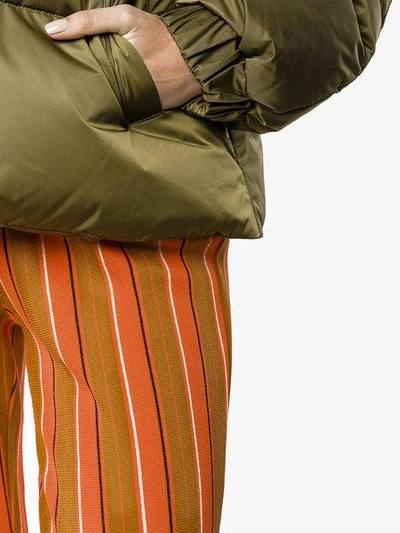 Shop Simon Miller Cyren Striped Trousers - Yellow