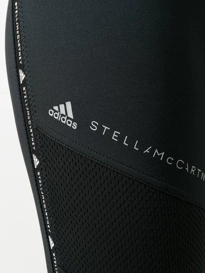 Shop Adidas By Stella Mccartney Recycled Bandage Leggings In Black