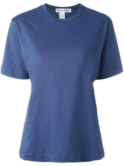 Shop Comme Des Garçons Shirt Classic T-shirt - Blue