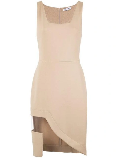 Shop Gloria Coelho Panelled Short Dress