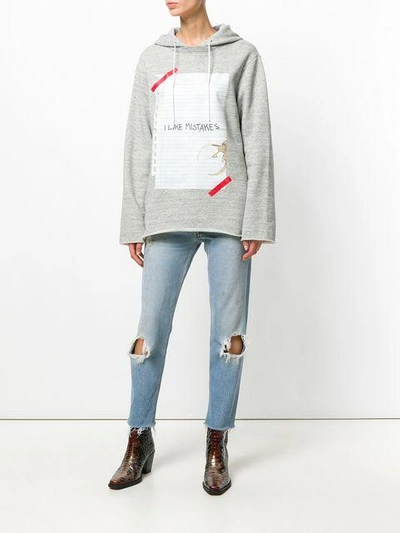 Shop Golden Goose Deluxe Brand Loreta Hoodie - Grey