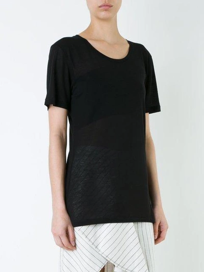 Shop Avelon 'lithe' T-shirt In Black