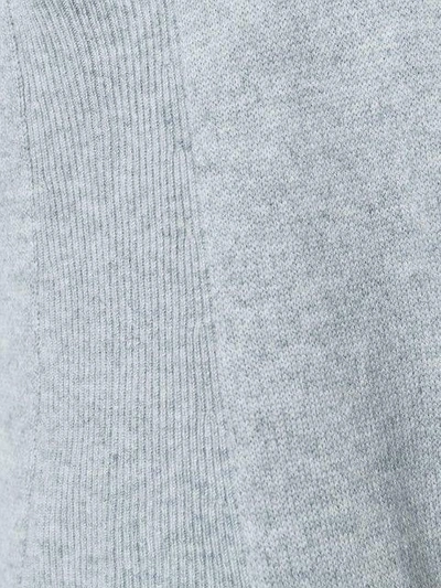 Shop Alexander Wang T Knitted Maxi Tunic In Grey