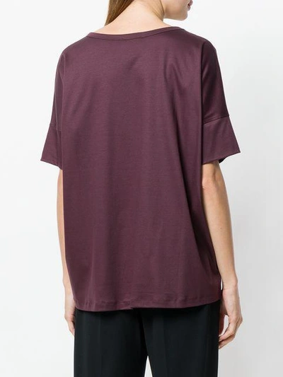 Shop Lemaire Oversized T In Red