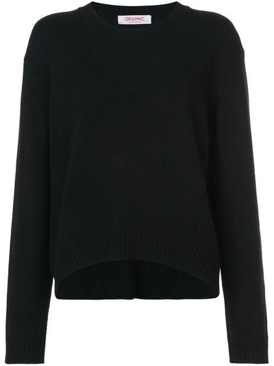 Shop Organic By John Patrick Classic Sweater In Black