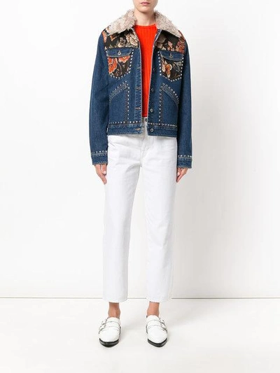 Shop Stella Mccartney Nashville Denim Jacket - Blue