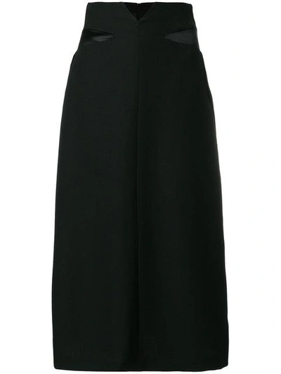 Shop Maison Margiela High-waisted Long Skirt