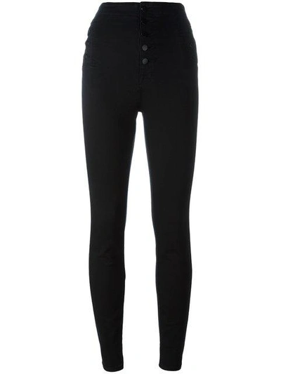 Shop J Brand Classic Skinny Jeans In Black