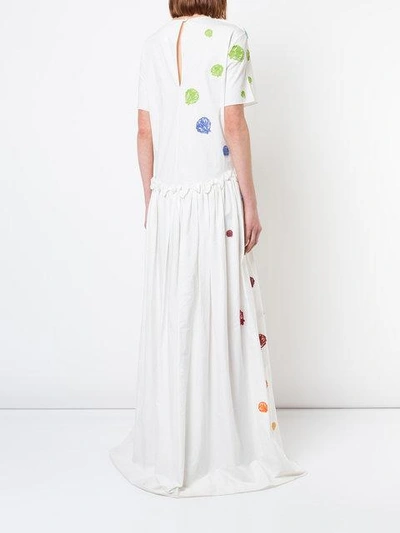 Shop Rosie Assoulin Long T-shirt Dress - White