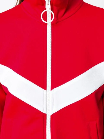 Shop Off-white Technical Track Jacket In Red