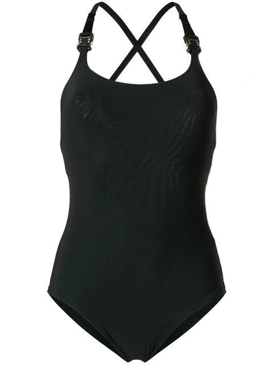 Shop Alyx Fitted Lucy Swimsuit In Black