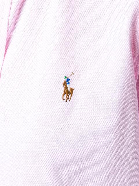 Polo Ralph Lauren Knit Oxford Shirt In Pink | ModeSens