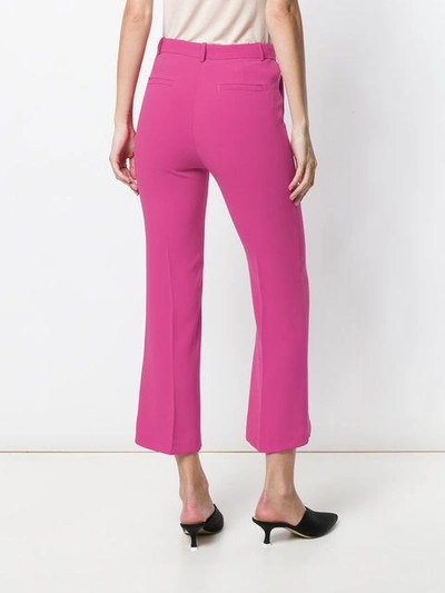 Shop Pinko Cropped Flare Trousers