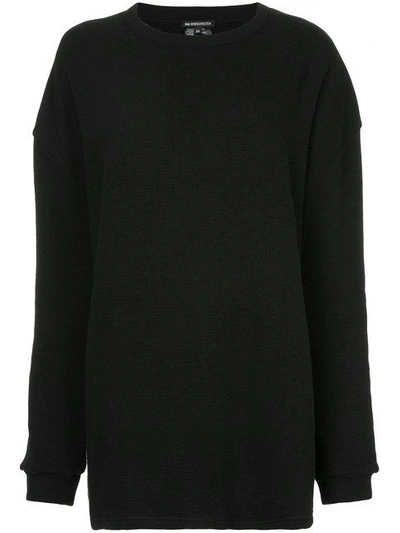 Shop Ann Demeulemeester Dominic Sheer Detail Sweatshirt In Black