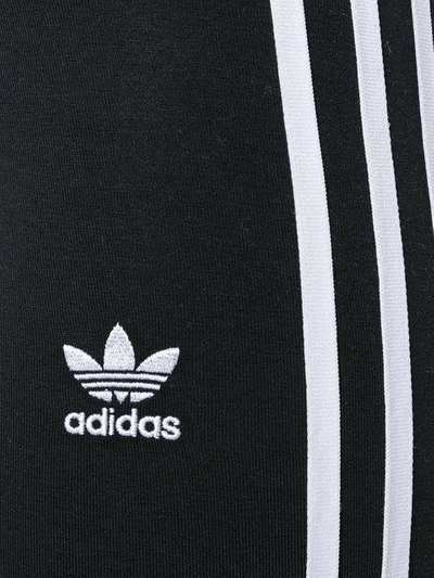Shop Adidas Originals 3-stripes Leggings In Black
