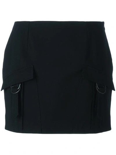 Shop Anthony Vaccarello Cargo Pocket Mini Skirt