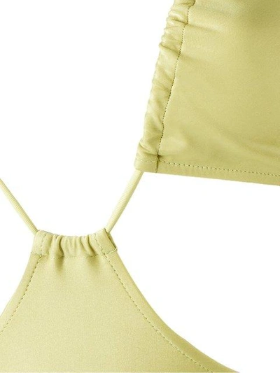 Shop Adriana Degreas Cut Out Details Swimsuit In Green