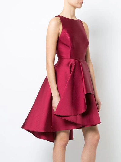 Shop Halston Heritage Layered Ruffled Skirt Dress