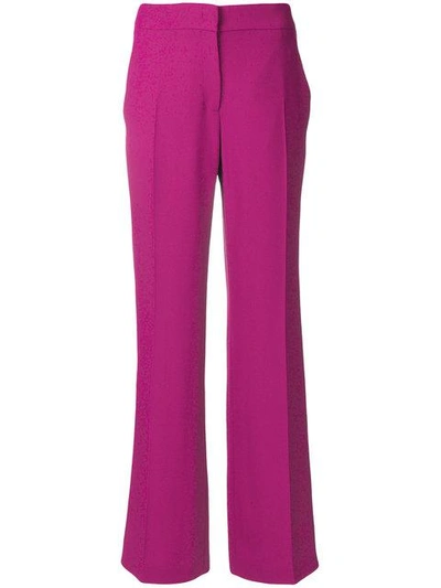 Shop N°21 Straight Tailored Trousers In Pink