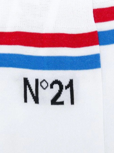Shop N°21 Crew Length Socks In White