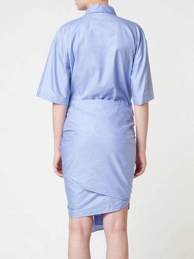 Shop Stella Mccartney 'martine' Dress In Blue