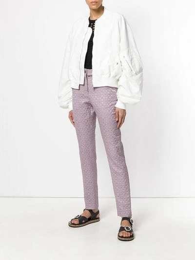 Shop Damir Doma Paiva Trousers - Pink & Purple