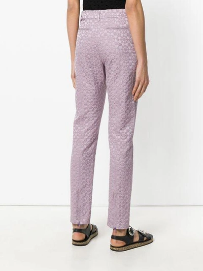 Shop Damir Doma Paiva Trousers - Pink & Purple