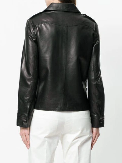 Shop Aalto Cropped Jacket In Black