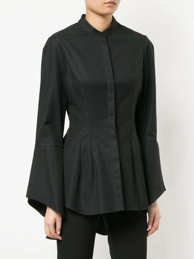 Shop White Story Dianna Shirt In Black