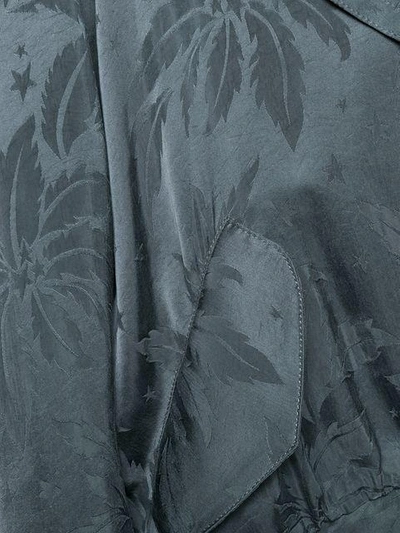 Shop 8pm Printed Bomber Jacket - Grey