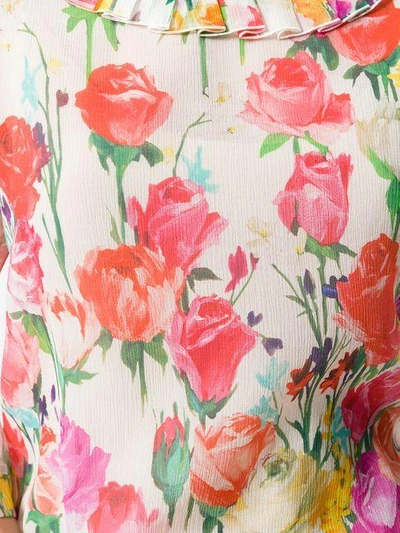 Shop Blumarine Floral Blouse