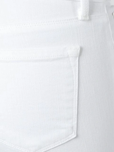J Brand Cropped Jeans In White