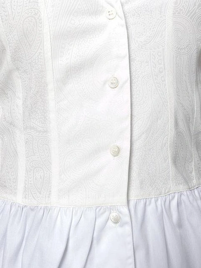 Shop Aalto Gathered Waist Blouse In White