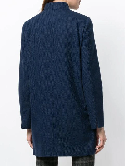 Shop Fay Long Sleeved Trench - Blue