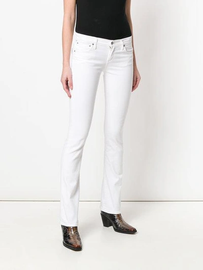 Shop Citizens Of Humanity Emannuelle Flared Jeans In White