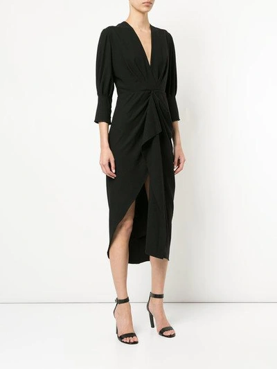 Shop Manning Cartell Free Fall Dress In Black