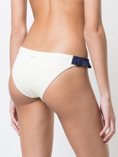 Shop Morgan Lane Lulu Bikini Bottom In White