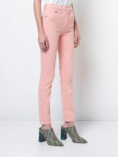 Shop Re/done Colored Slim-fit Jeans