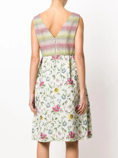 Shop Antonio Marras Floral-print Dress - Neutrals