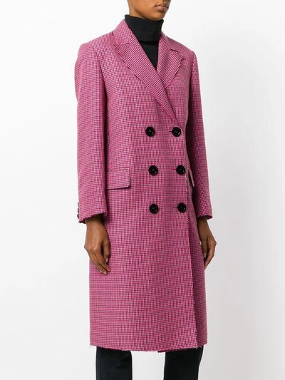 Shop Msgm Double-breasted Coat